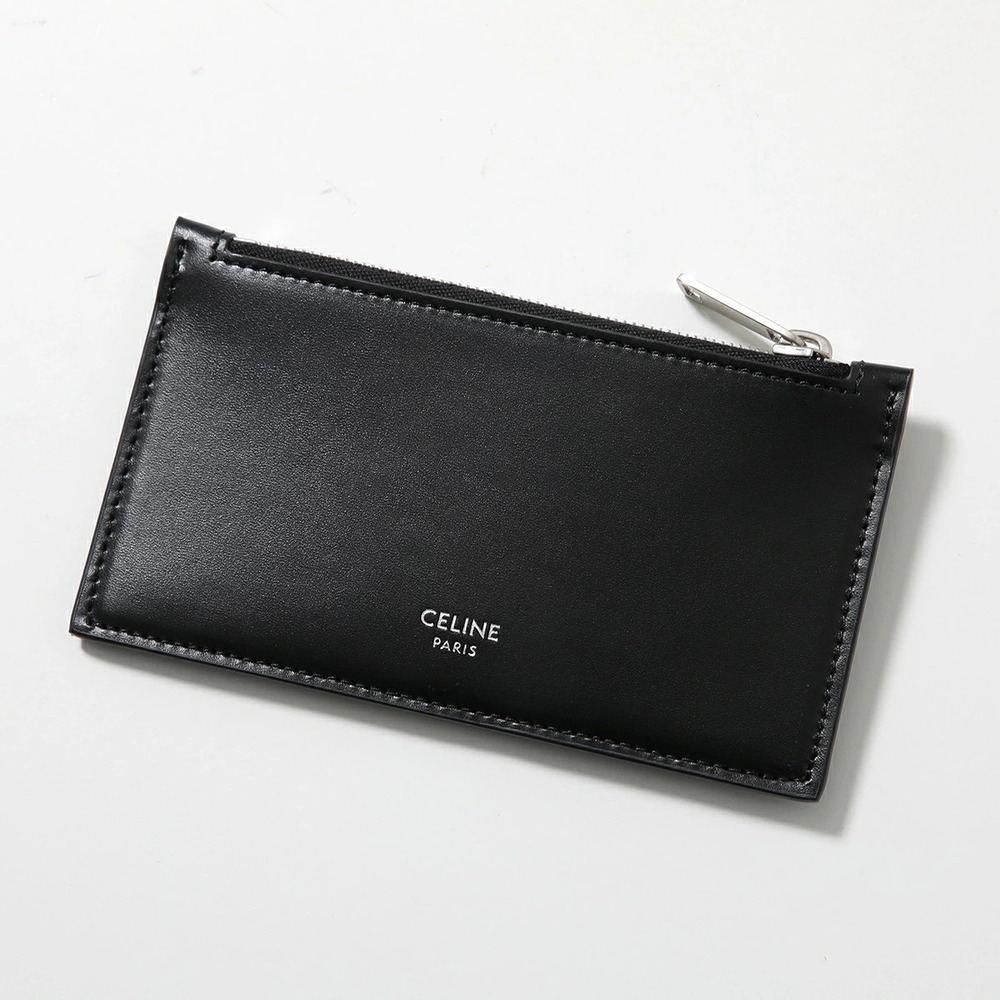 Celine coin case Wallet Triomphe Card Fragment Wallet Beige Cream